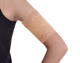 Lace Armband to protect your CGM Freestyle Libre, Dexcom, Guardian Enlite, Simplera, Medtrum, Sibionics, or insulin patch pump - Dia-Band