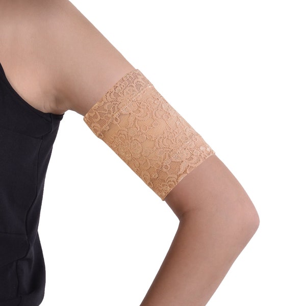 Lace Armband to protect your CGM Freestyle Libre, Dexcom, Guardian Enlite, Simplera, Medtrum, Sibionics, or insulin patch pump - Dia-Band