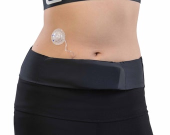 Cintura addominale per microinfusore Medtronic Minimed, Tandem t:slim X2, Ypsopump, Dana RS e altri. Bambini e adulti. Dia-Bellyband