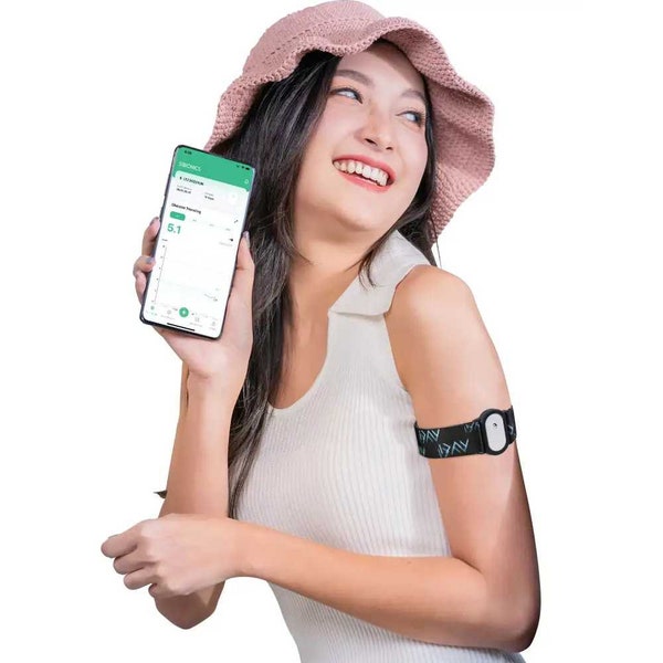 Sibionics GS1 CGM Verstellbares Fixierband - Dia-Style