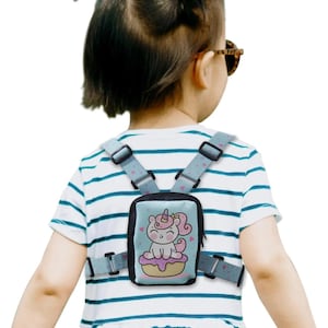 Dia-Harness Happy Unicorn - Arnés para niños con bomba de insulina