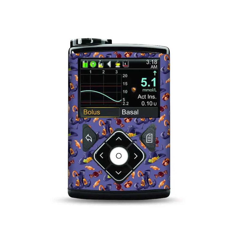Medtronic MiniMed Insulin Pump Stickers - Halloween