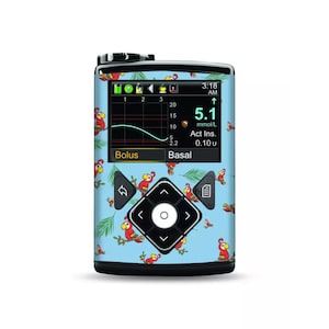 Medtronic MiniMed Insulin Pump Sticker for Kids - Funny Animals
