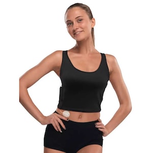 Insulin Pump Adaptive Woman's Crop Top - Dia-Crop Top