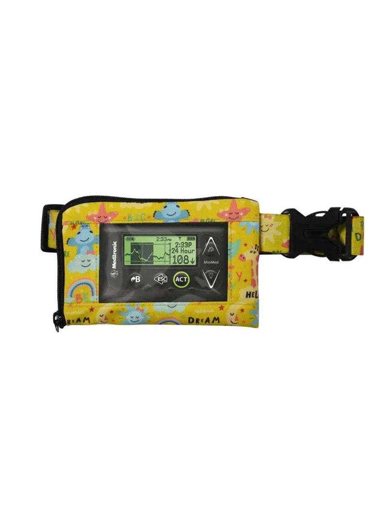 Insulin pump belt with window for children - Dia-Children's Pump Belt W