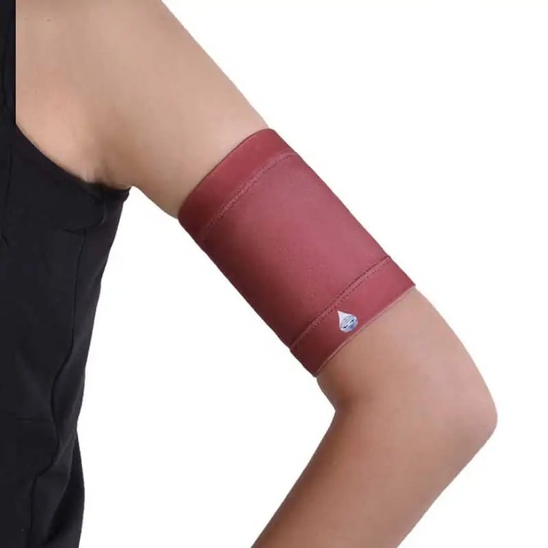 Armband zum Freestyle Libre, Guardian Enlite, Dexcom, Medtrum oder CGM Pods bei Ihren täglichen Aktivitäten Dia-Band FLUO Very Berry