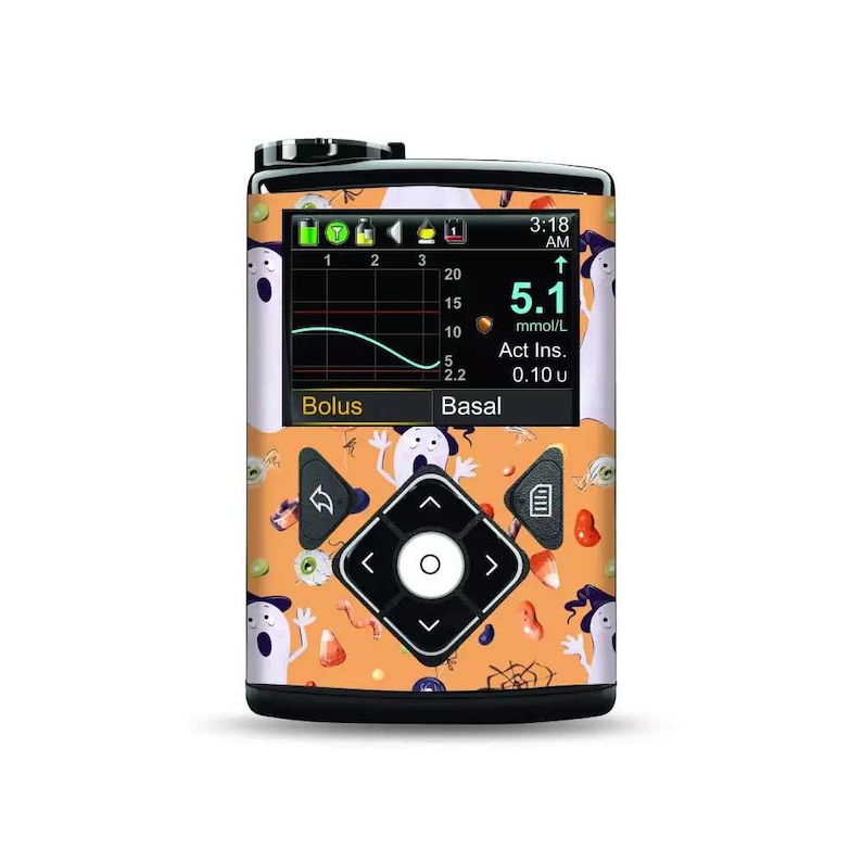 Medtronic MiniMed Insulin Pump Stickers - Halloween