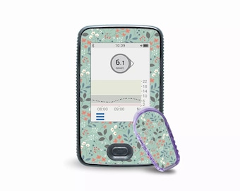 Dexcom G6 Receiver and Transmitter Stickers - Spring Edition