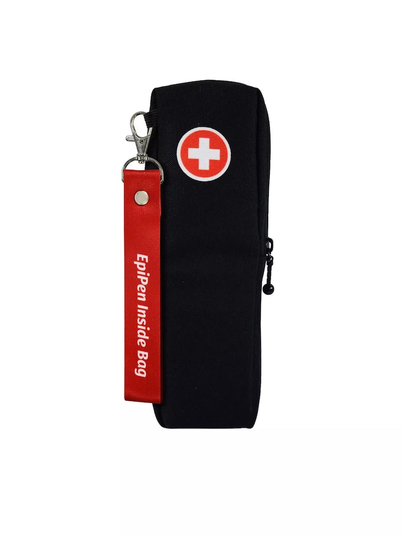 Kaio-Emergency Pack Case to Bring Your Epipen Or Insulin Pens Wherever You Go Black Knight