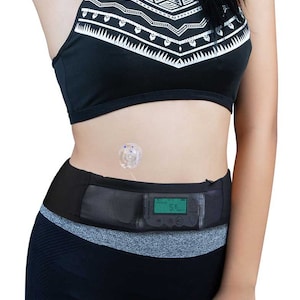 Cinturón con ventana para Minimed, t:slim, Dana, Ypsopump y otras bombas de insulina - Dia-Bellyband