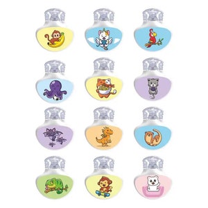 Sets De 12 Stickers Pour Guardian Enlite Avec Boîte En Métal Réutilisable + 1 Porte-Clés Gratuit