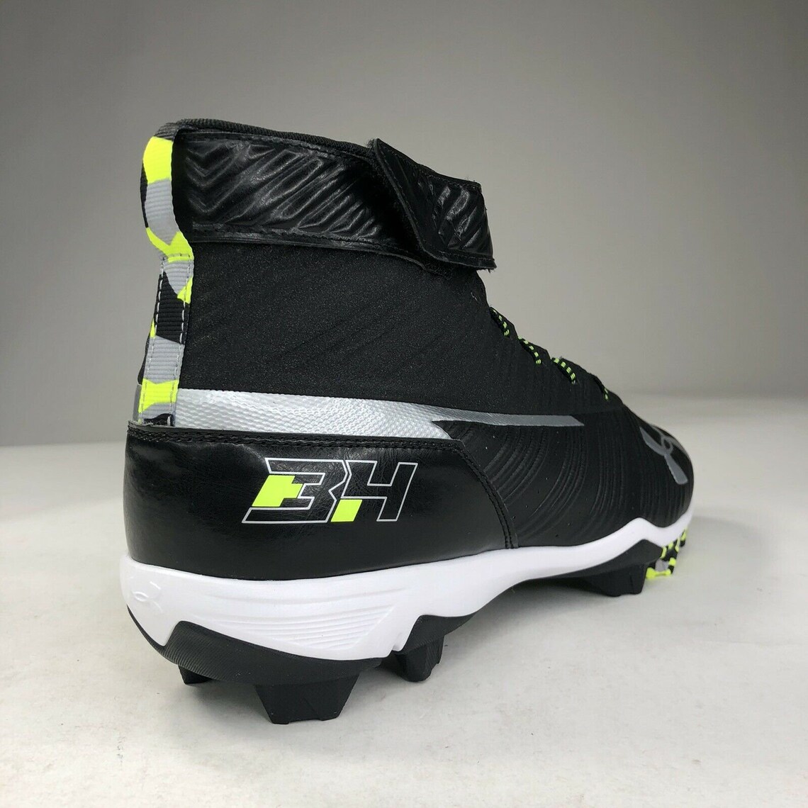 New Under Armour Harper 3 BH Black Green Baseball Cleats Men Etsy