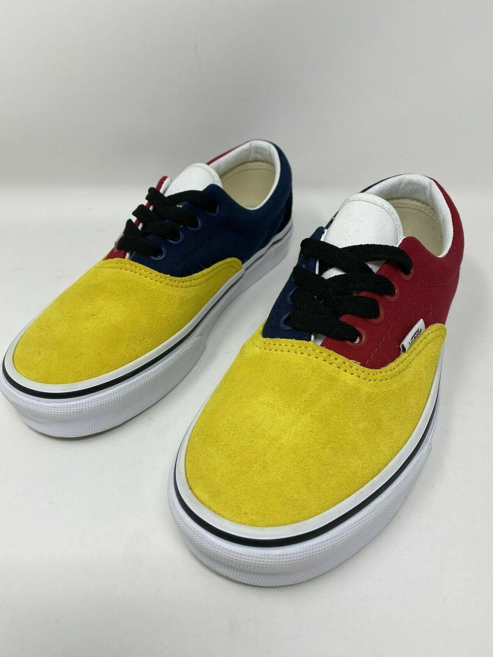 vans bleu et jaune