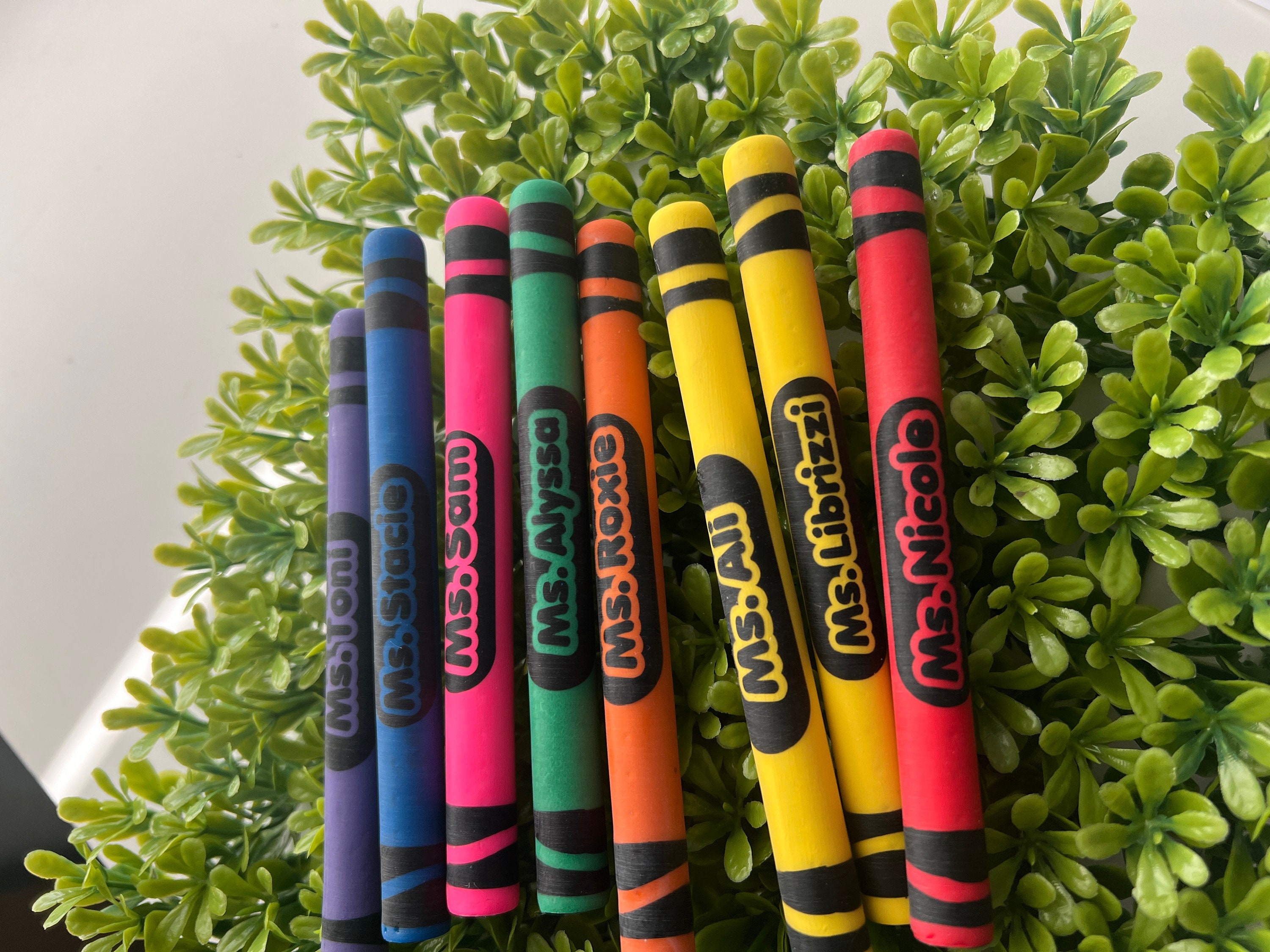 Custom Teacher Pens, Crayon Pens, Custompens, Papermate Inkjoy Gel Pen