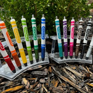 Marker Pen, MarkerGlitter Pens, Glitter pen, Teacher Gift, teacher appreciation gift pen, Gel Pen, Resin, Back to School, teacher lanyard