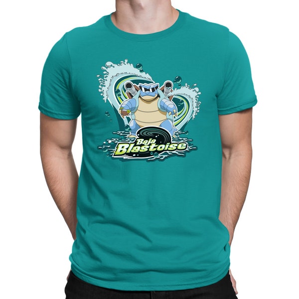 Camiseta Baja Blastoise