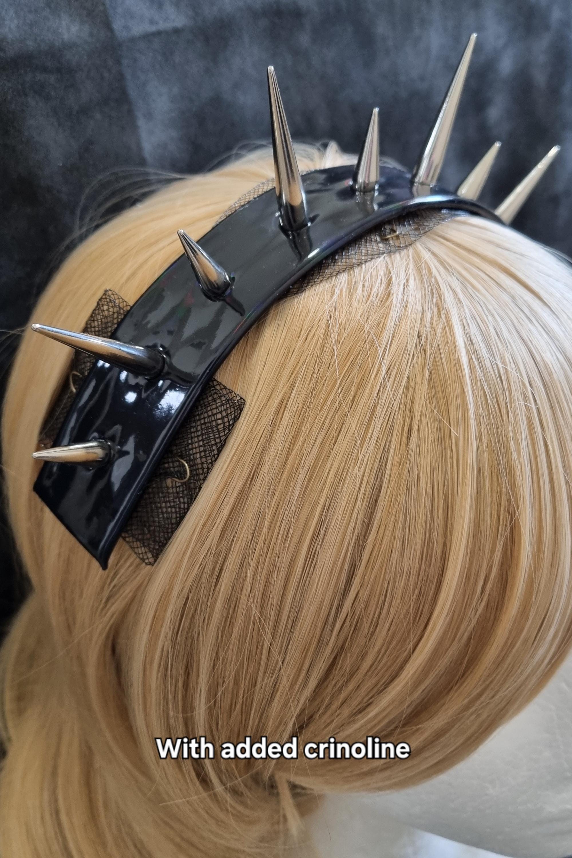 Official SIX musical Aragon Gold Spike Crown Headband Thrift Flip: DIY Six the Musical Aragon Cosplay - YouTube main image 3