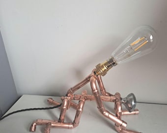 Adult Copper 2 person love lamp