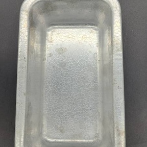 Vintage Doughmakers Loaf Pan, Vintage Aluminum Loaf Pan, 8 Inch Loaf Pan