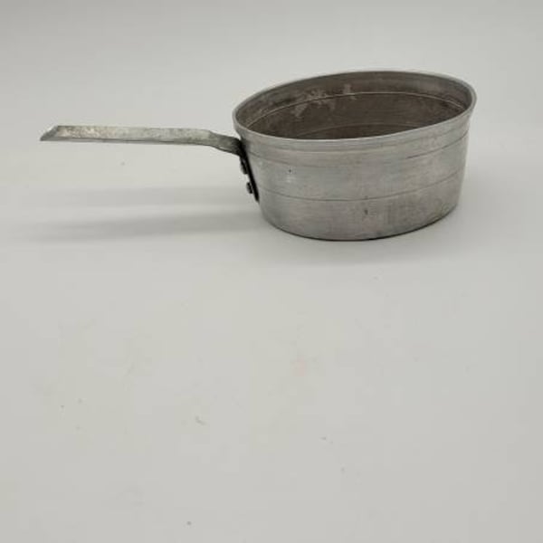 Vintage Comet 2 Cup Saucepan, Aluminum Saucepan with Steel Handle