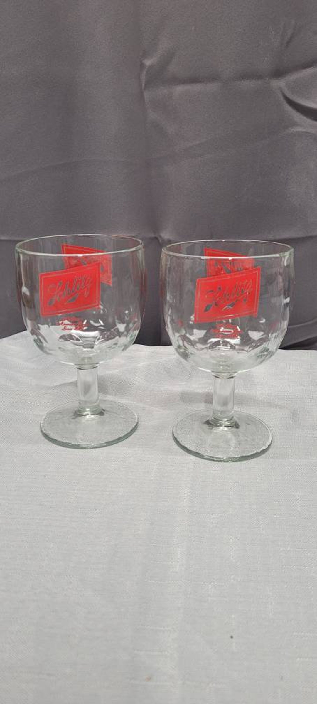 Vintage Schlitz Beer Glasses Mugs sale Price Etsy