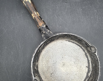 Vintage ACME Metal Frying Pan, Rustic Kitchen, Campfire Use - Etsy