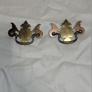 Vintage Brass Drawer Pulls