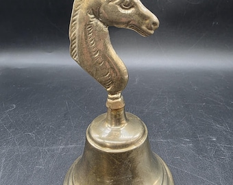 1878 Brass Horse Bell, 1878 Saignelegier Brass Bell, Chiantel