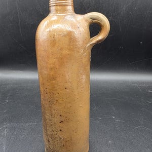 Antique German Stoneware Bottle, Vintage German Seltzer Bottle