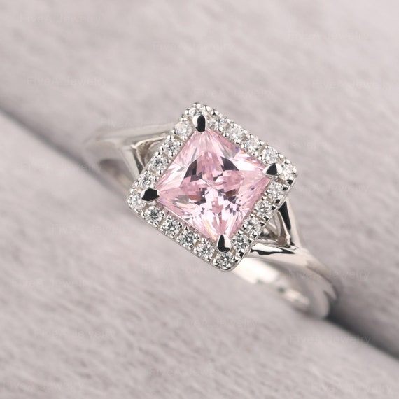 ♡ Pink ♡ Amazon.com: 925 Sterling Silver Shiny Heart-Shaped Pink