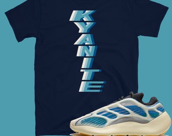 Kyanite 700 Yeezy 700 Kyanite Shirt Kyanite shirt Yeezy shirt 700 shirt v3 shirt Yeezy match shirt