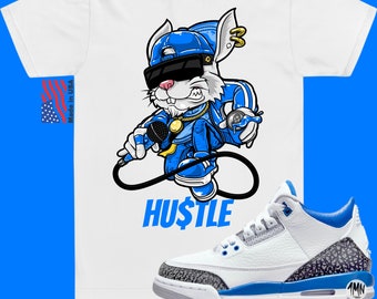 jordan 3 blue cement goat