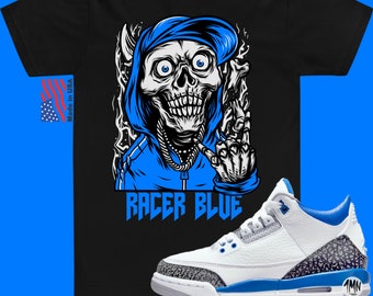 shirts to match jordan 3 racer blue