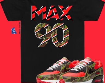 air max 90 reverse duck camo shirt