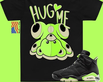 electric green jordan 6 hoodie