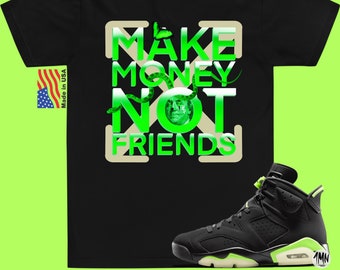 shirt for electric green 6s