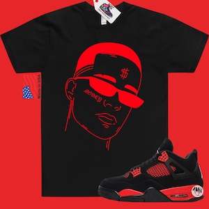 Money Boy Shirt matching Jordan 4 Red Thunder