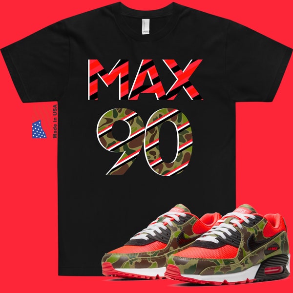 Nike Air Max 90 Reverse Duck Camo T-Shirt, Air Max 90 Reverse Duck Camo Match Shirt, Max 90 Reverse Duck Camo Shirt