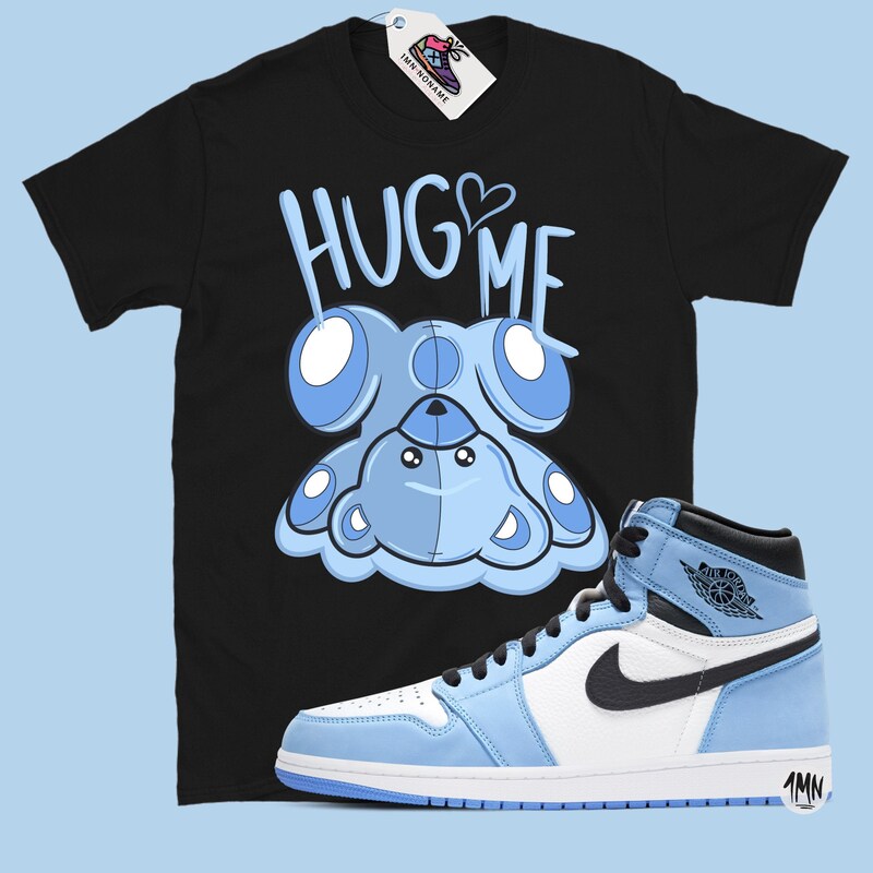 university blue jordan 1shirt