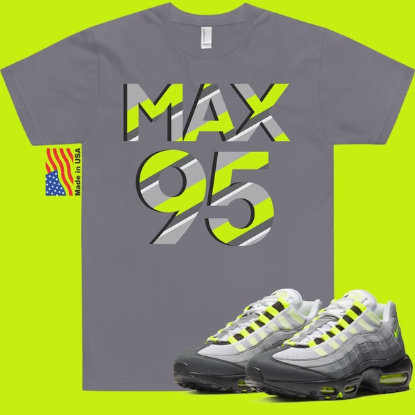 Nike Air Max 95 OG Neon T-Shirt, Air Max 95 OG Neon Match T-Shirt, Max 95 OG Neon Shirt