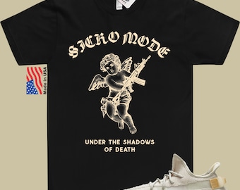 Yeezy 350 Light Match Shirt Sicko Mode