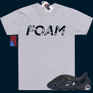 adidas Yeezy Foam RNNR Mineral Blue Match Shirt image 3