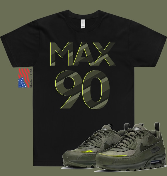 Nike Air Max 90 Surplus Cargo Khaki T-shirt Air Max 90 - Etsy Norway