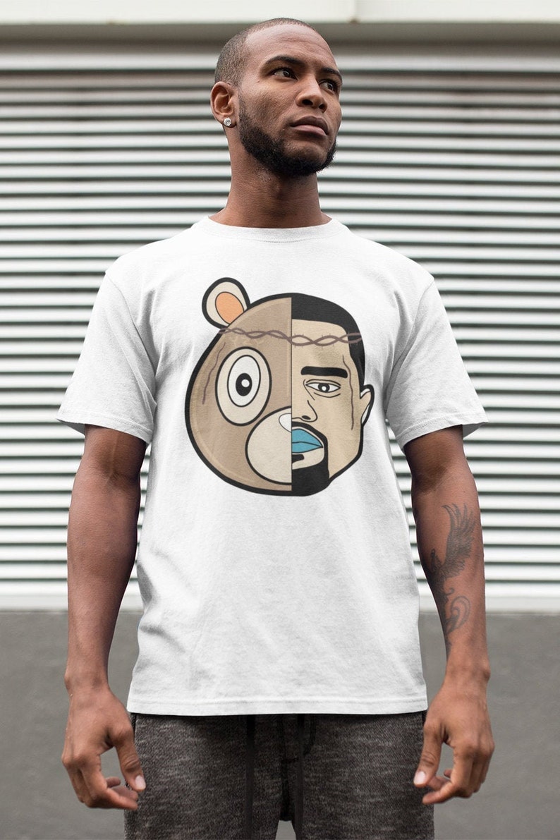 adidas Yeezy Boost 700 Enflame Amber Shirt "YZY FACES" image 2