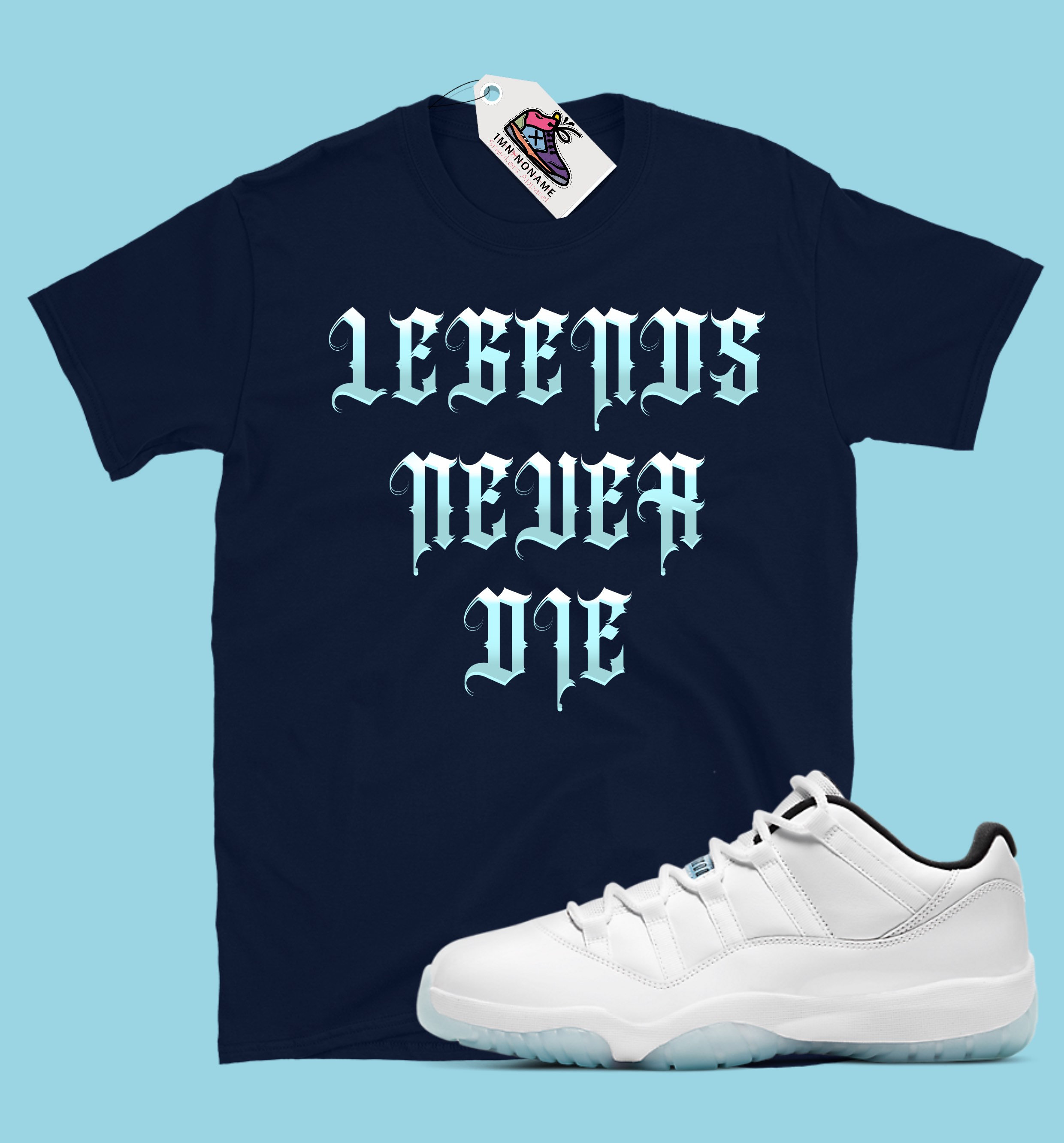 jordan 11 legend blue apparel