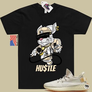 Yeezy 350 Light Match Shirt Hustle Bunny