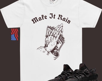 Yeezy 350 MX Rock Match Shirt Make It Rain