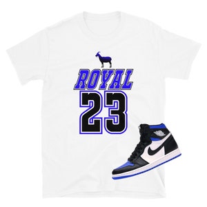 Royal GOAT 23, Jordan 1 Royal Toe, Unisex T-Shirt