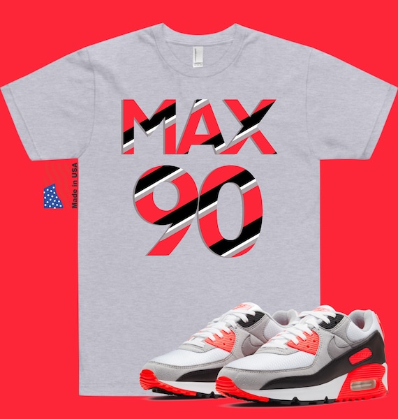 antiguo aleación sistema Nike Air Max 90 Camiseta infrarroja Air Max 90 Camisa - Etsy España