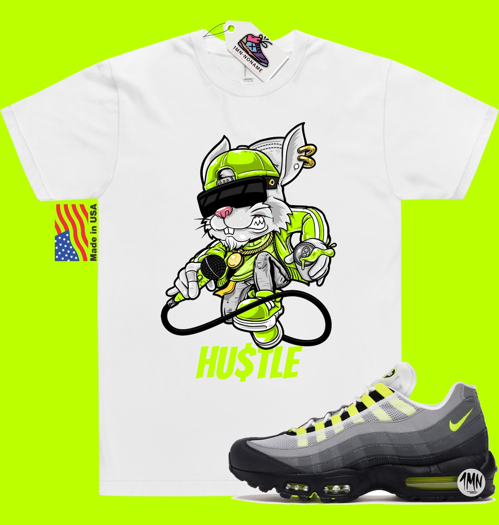 happy pineapple air max 95 shirt